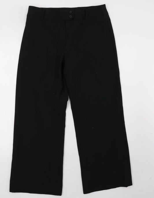 Alexander Womens Black   Trousers  Size 12 L31 in