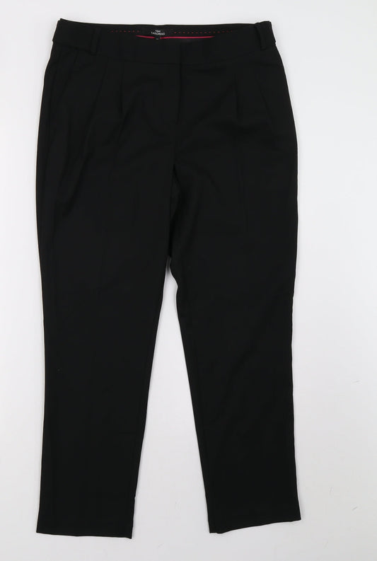 NEXT Womens Black   Trousers  Size 10 L28 in