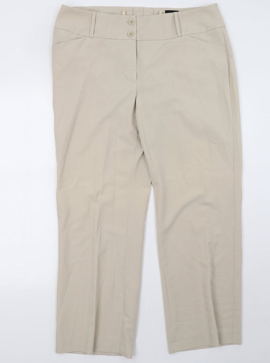 B.C. Best Connections Womens Beige   Trousers  Size 20 L29 in
