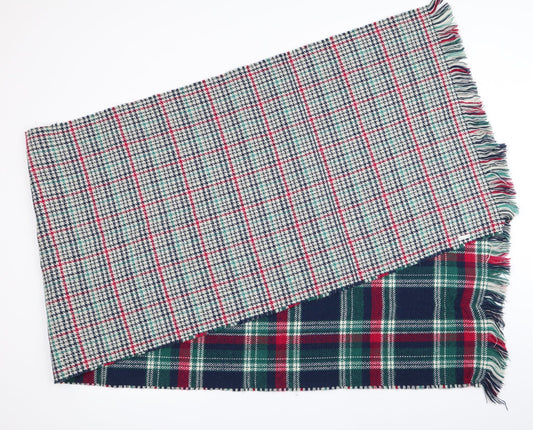 Preworn  Green Check   Shawl/Wrap