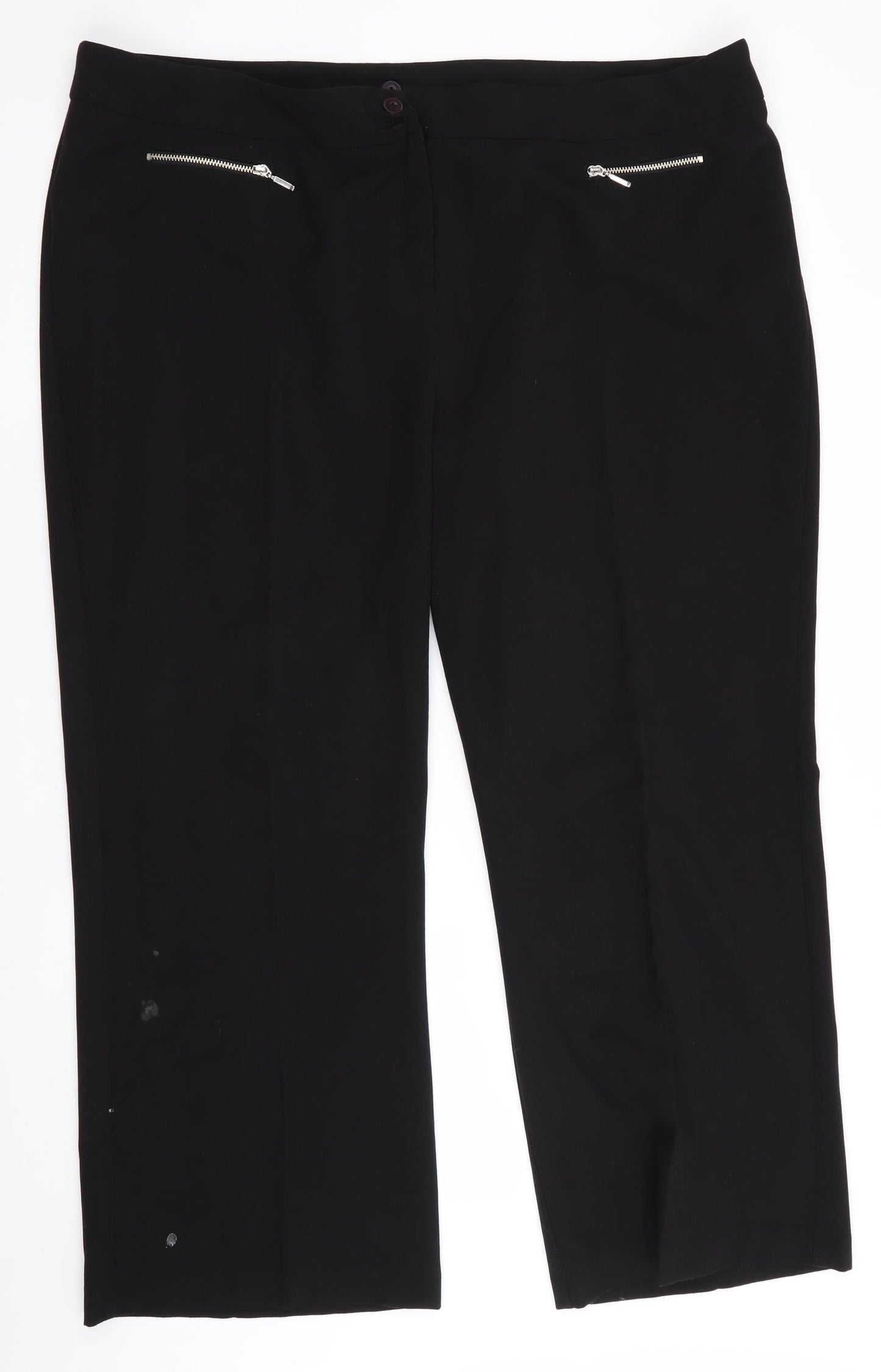 CMD Womenswear Womens Black   Trousers  Size 20 L27 in