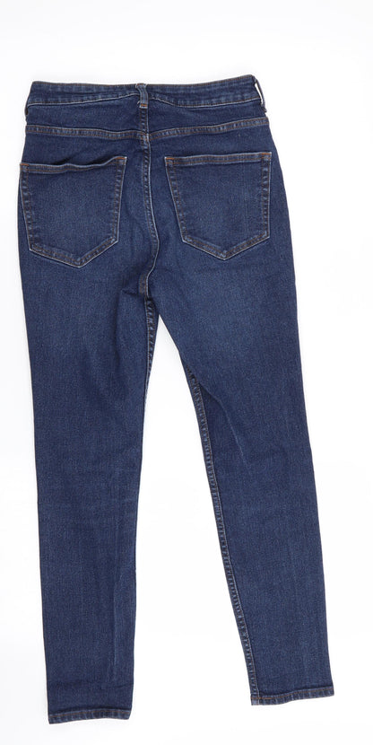 H&M Womens Blue   Jegging Jeans Size 6 L25 in