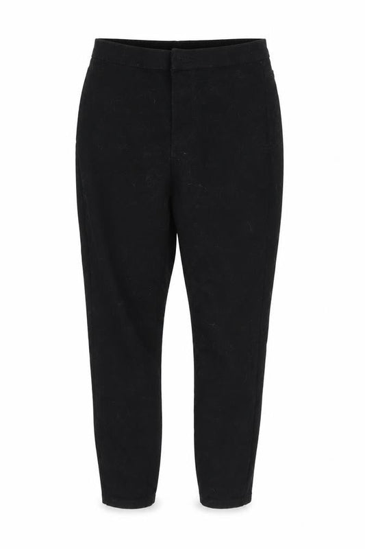 Denim Co Womens Black   Tapered Jeans Size 8 L25 in