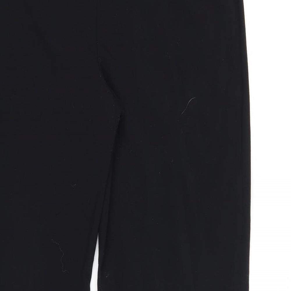 M&S Womens Black   Dress Pants Trousers Size 14 L30 in