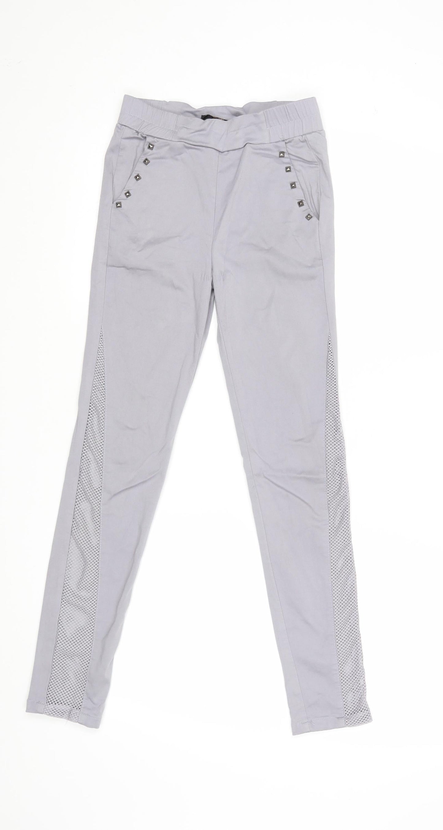 In Vogue Womens Grey   Jegging Leggings Size S L27 in