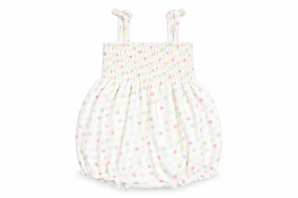 NEXT Baby White Polka Dot  Romper One-Piece Size 6-9 Months