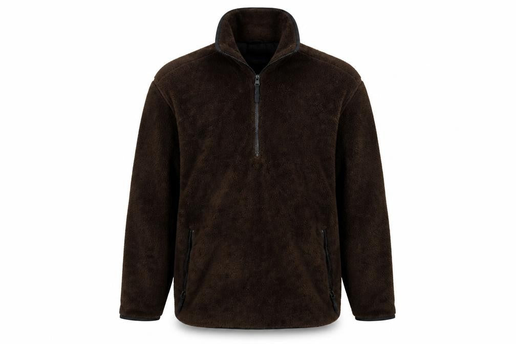 Global Adventure Mens Brown   Overcoat Coatigan Size S