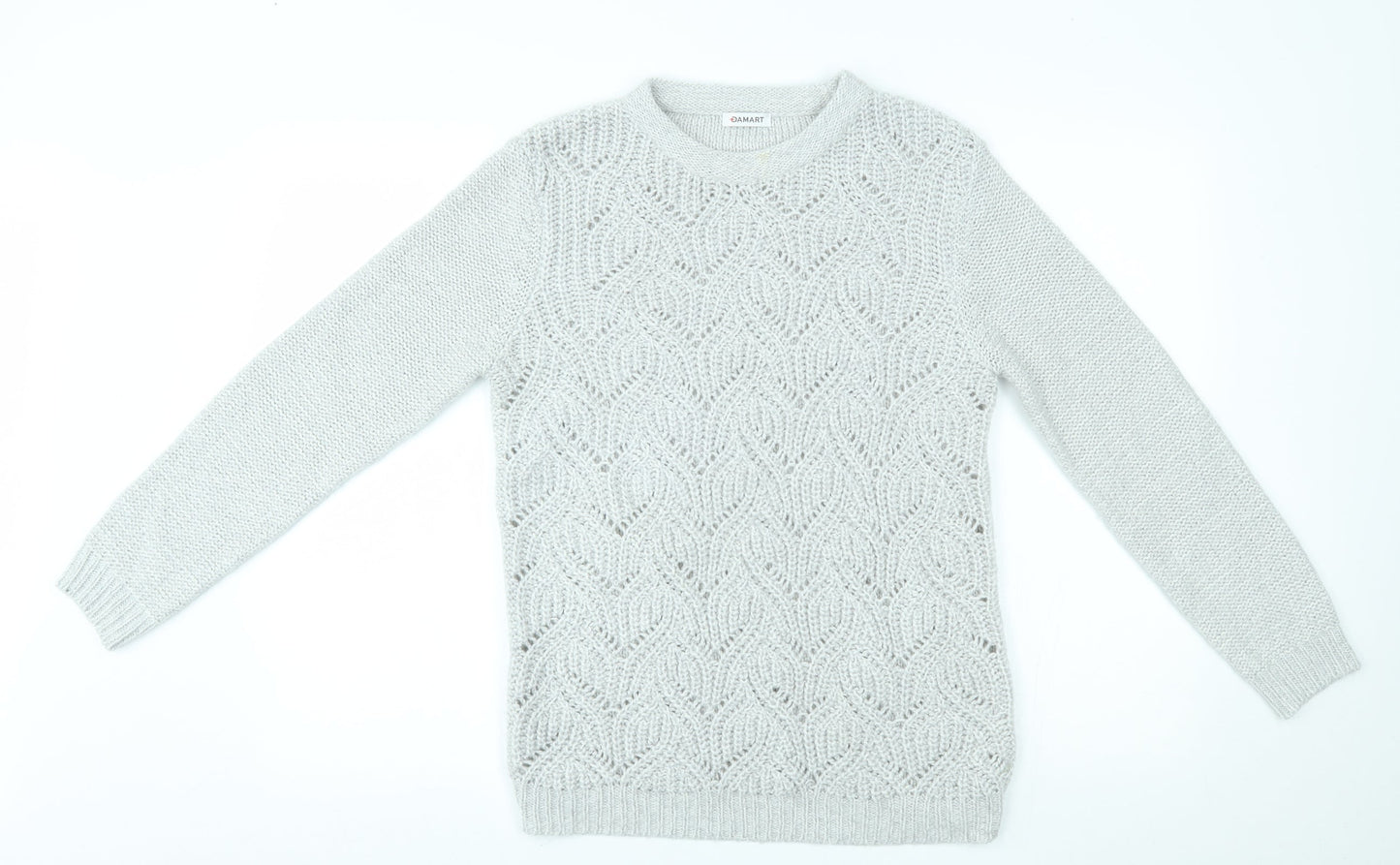 Damart Womens Grey   Pullover Jumper Size 10