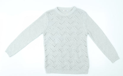 Damart Womens Grey   Pullover Jumper Size 10