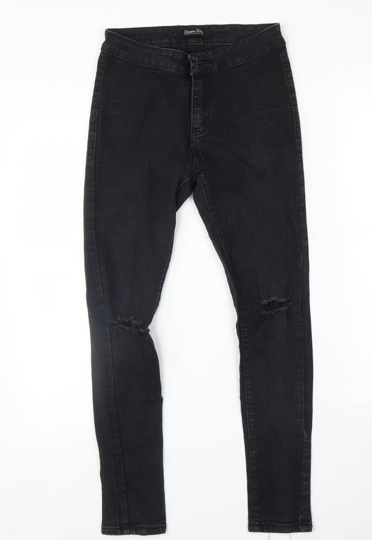 Denim Wise Womens Black   Skinny Jeans Size 8 L27 in