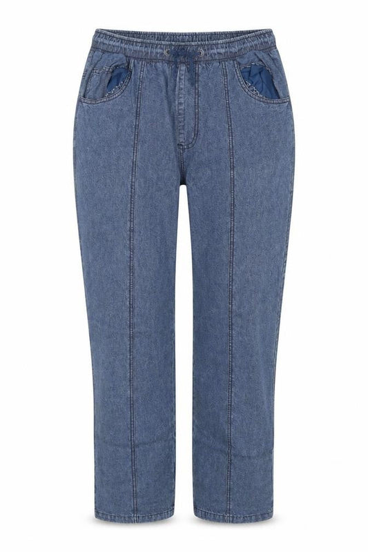 Womens Blue   Straight Jeans Size M L30 in