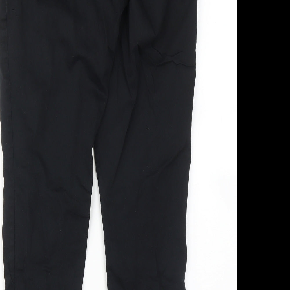 FOREVER 21 Womens Black   Cropped Trousers Size S L26 in