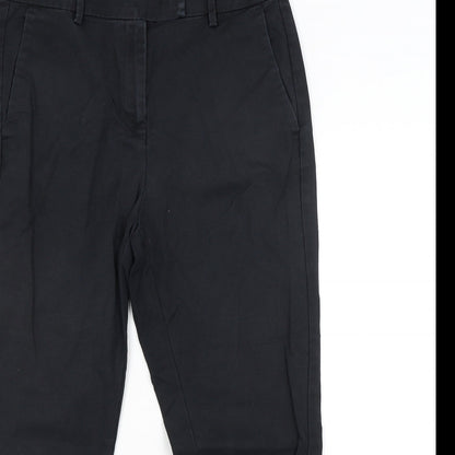 Marks & Spencer Womens Black   Trousers  Size 14 L24 in