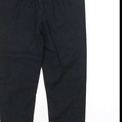 Marks & Spencer Womens Black   Trousers  Size 14 L24 in