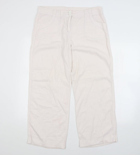 Preworn Womens Pink   Trousers   L26 in