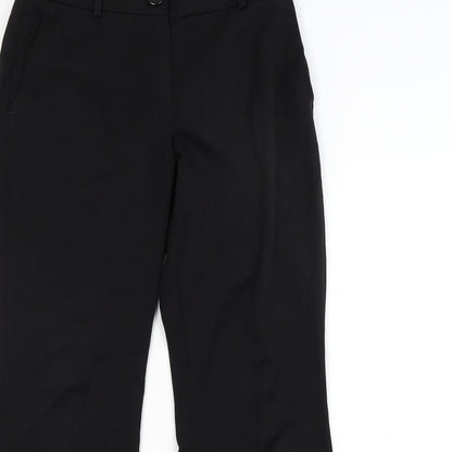 Marks & Spencer Womens Black   Trousers  Size 12 L29 in