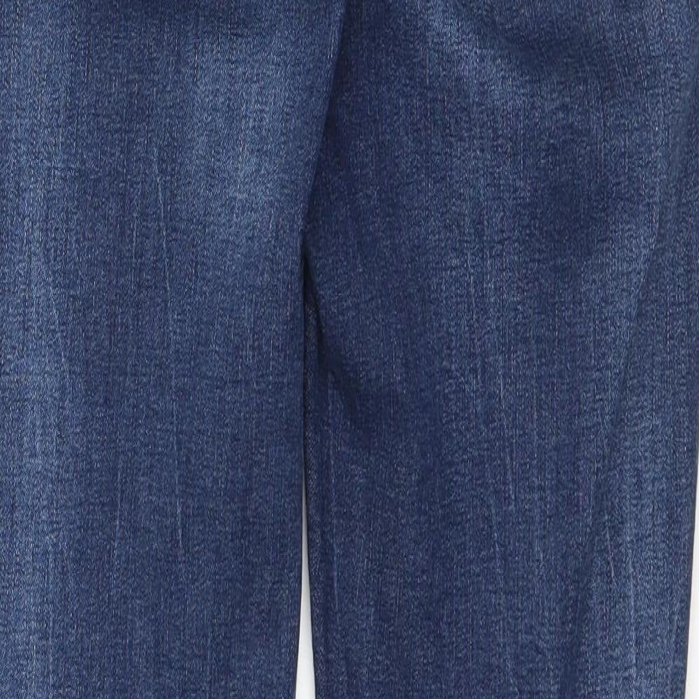 Denim & Co Womens Blue  Denim Skinny Jeans Size 12 L27 in