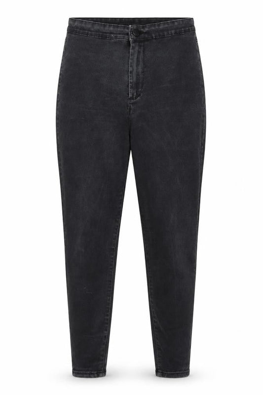 Denim Co. Womens Black  Denim Skinny Jeans Size 14 L26 in