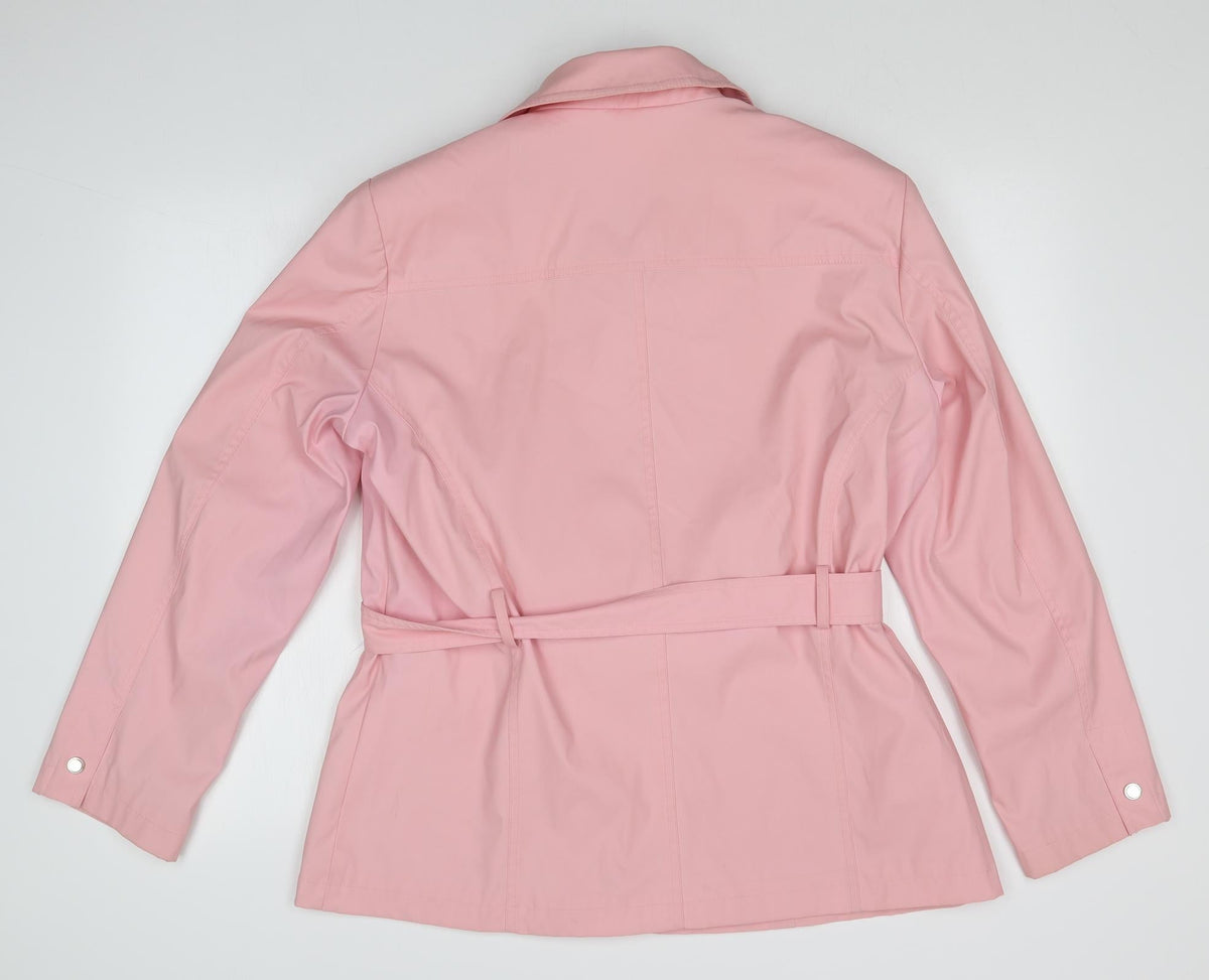 Giacca Womens Pink   Overcoat Coat Size XL
