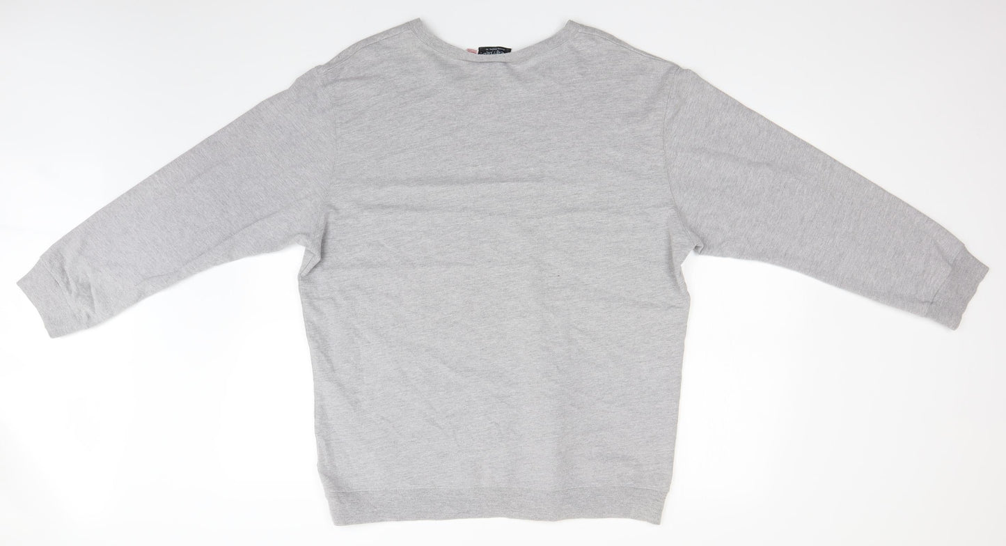 Topshop Womens Grey   Pullover Jumper Size 12  - New York