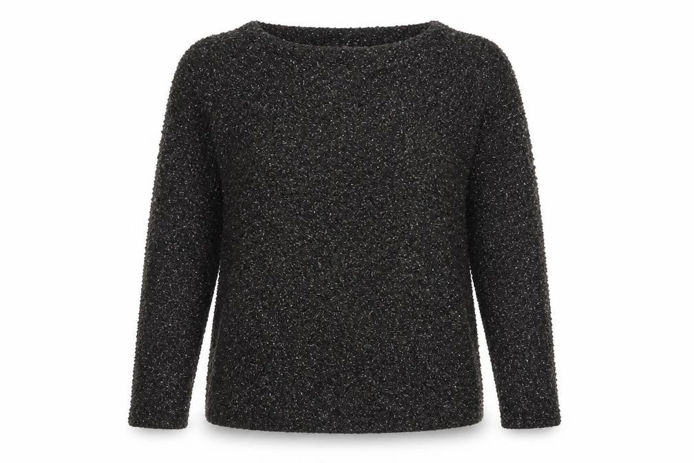 Next Womens Black  Knit Pullover Jumper Size 10