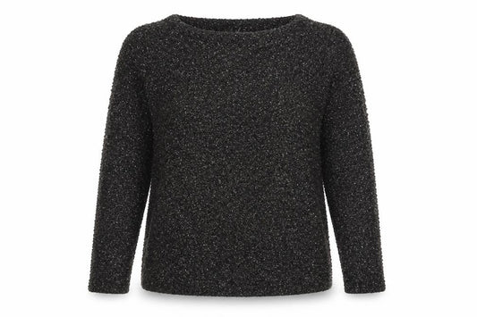 Next Womens Black  Knit Pullover Jumper Size 10