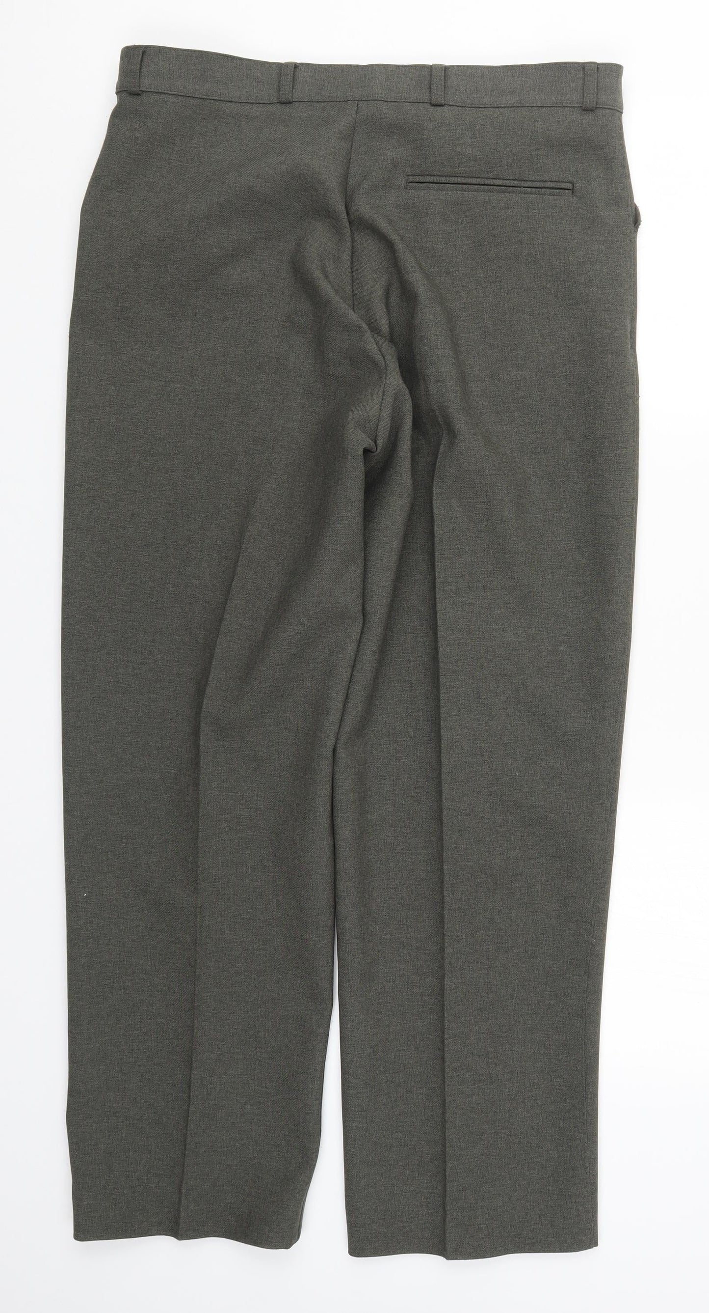BHS Mens Green   Trousers  Size 34 L29 in