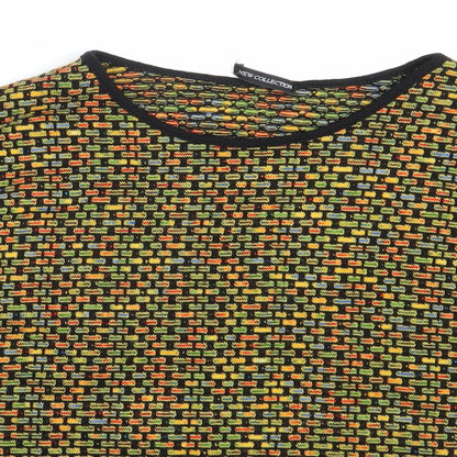 New Collection Womens Multicoloured Striped  Pullover Jumper One Size