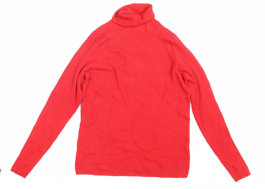 M&S Womens Red   Pullover Sweatshirt Size 16