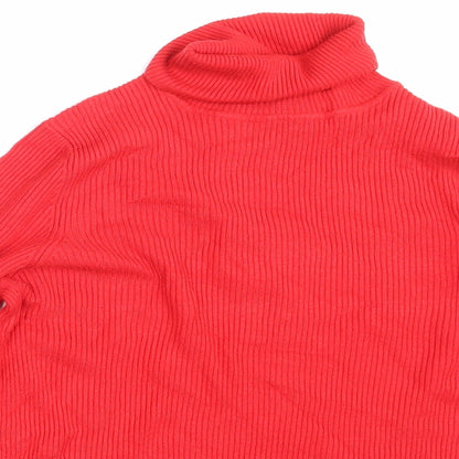 Marks & Spencer Womens Red   Pullover Sweatshirt Size 16