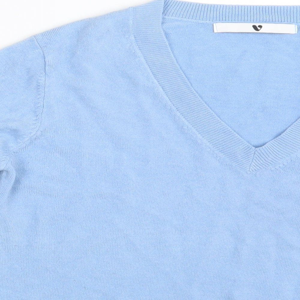 Very Womens Blue   Pullover Sweatshirt Size 10
