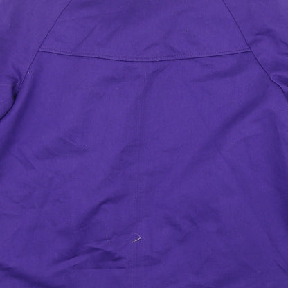 Marks & Spencer Womens Purple   Overcoat Coat Size 12