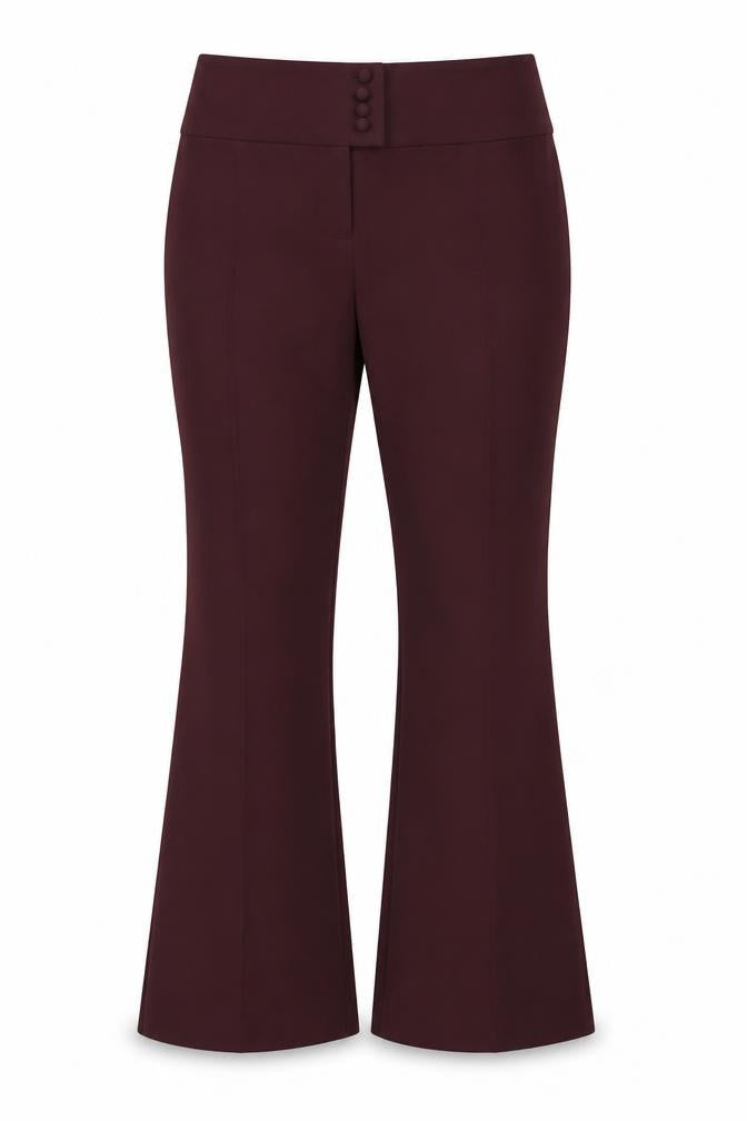 Gharani Strok Womens Red   Trousers  Size 14 L28 in