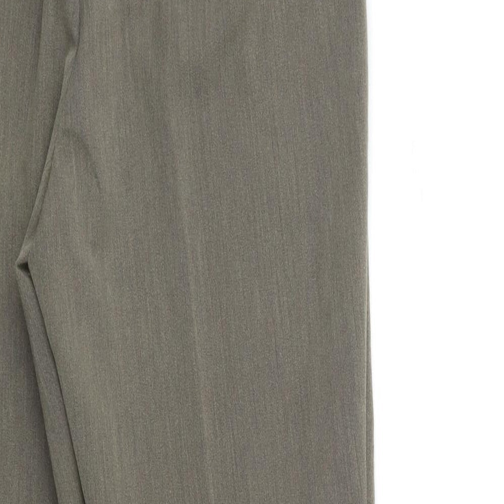 Marks and Spencer Womens Grey   Tapered Jeans Size 14 L29 in