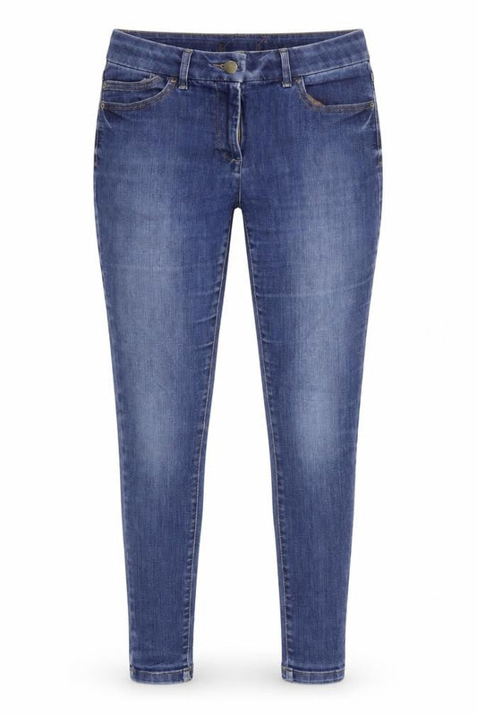 Womens Blue  Denim Skinny Jeans Size 30 in L28 in