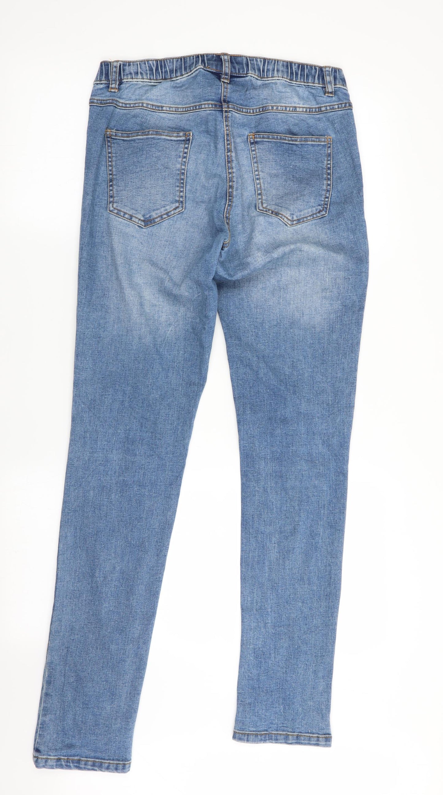 up fashion Womens Blue   Skinny Jeans Size 8 L32 in - Stretch waistband