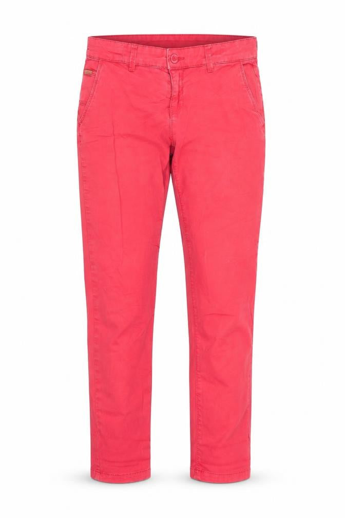 Pull&Bear Womens Red   Chino Trousers Size 38 L28 in