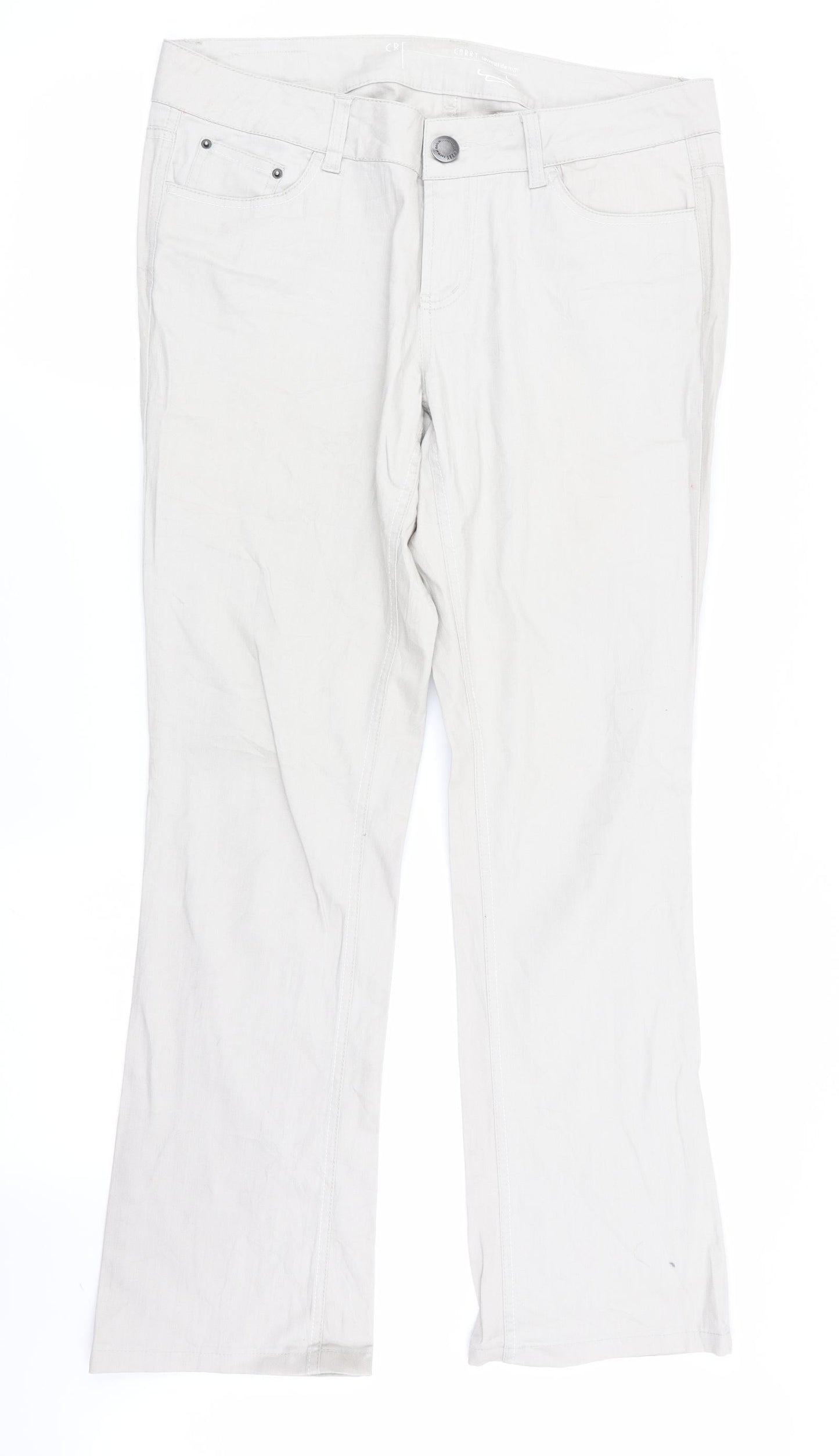 carrry Womens Grey   Trousers  Size L L30 in