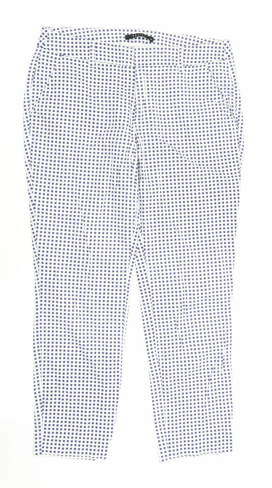 mohito collection Womens Multicoloured Check  Trousers  Size 8 L26 in