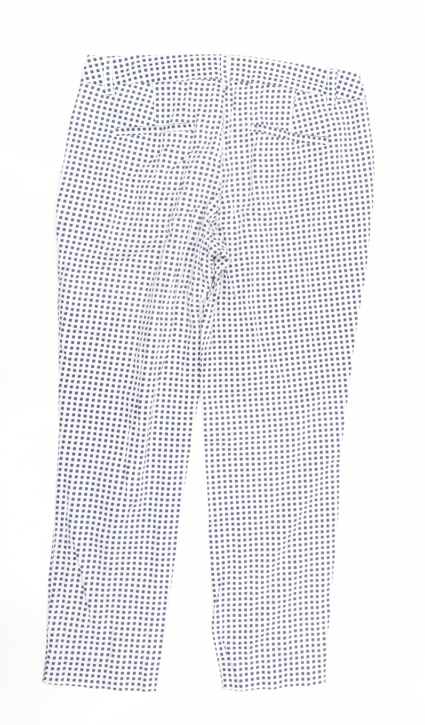 mohito collection Womens Multicoloured Check  Trousers  Size 8 L26 in