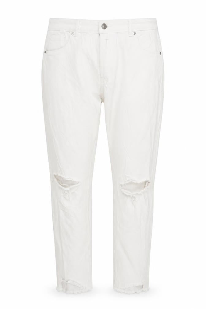 women Womens White   Skinny Jeans Size 14 L30 in