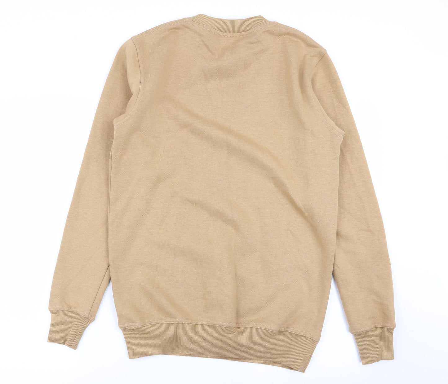 elite Mens Beige   Pullover Jumper Size M