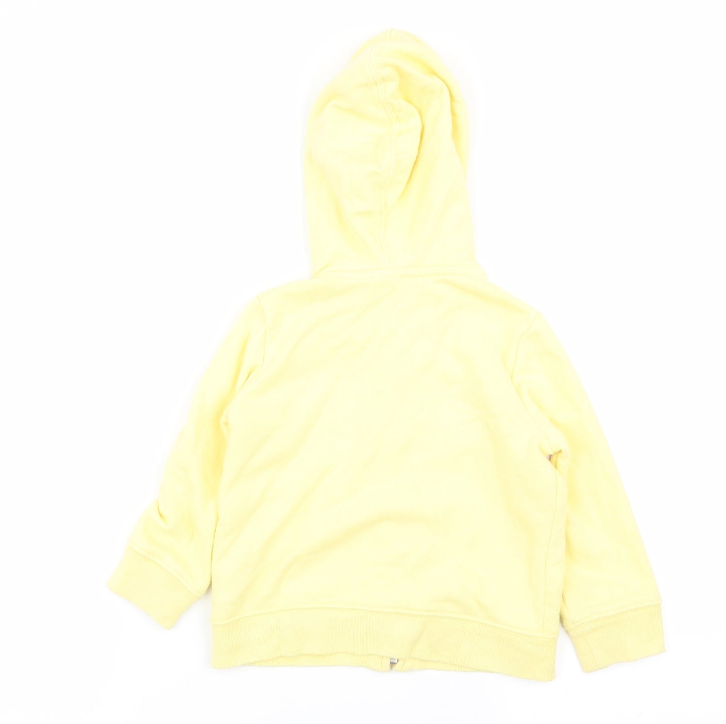 Gap Girls Yellow   Full Zip Jumper Size 2 Years