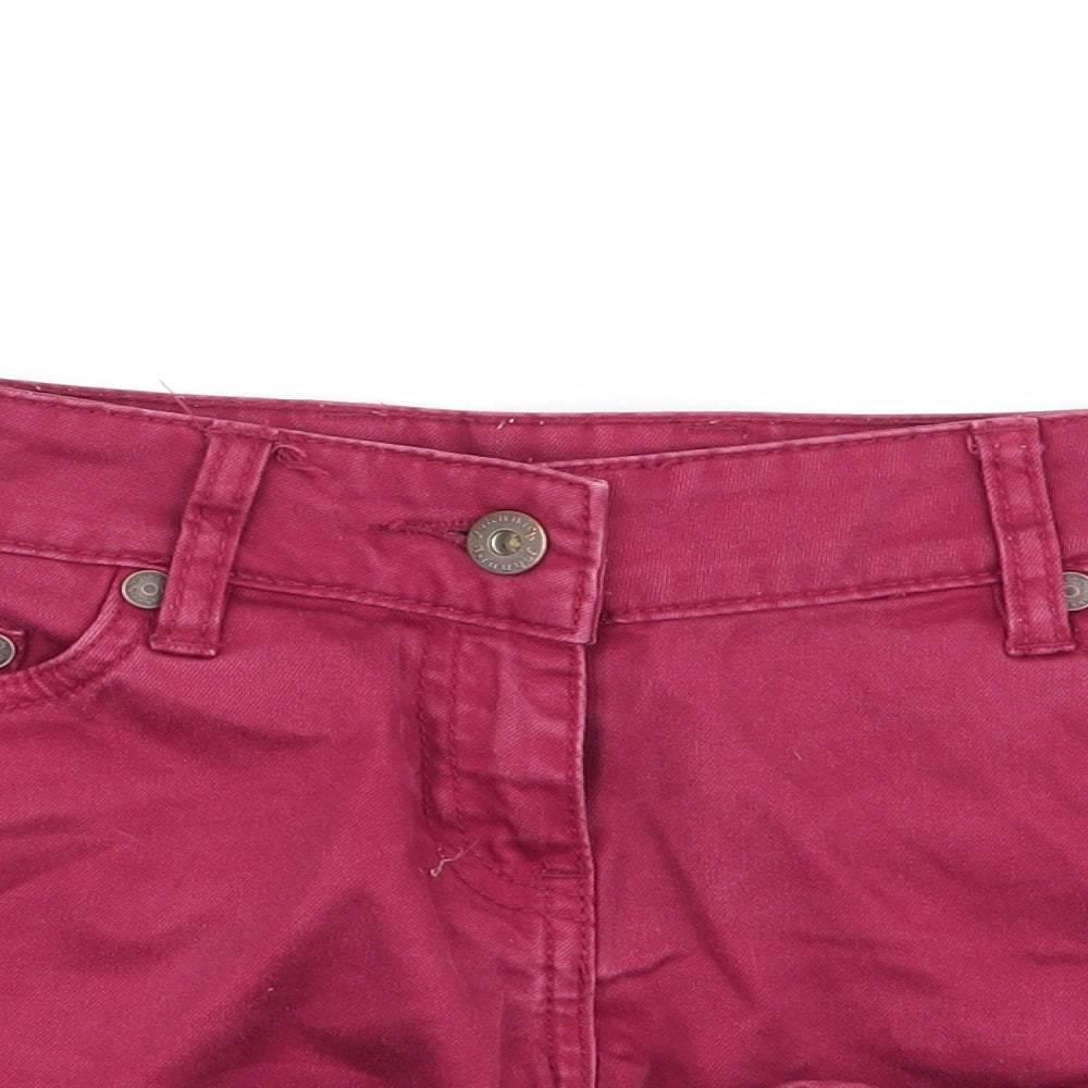 johnnie b Womens Red   Chino Shorts Size 26 in