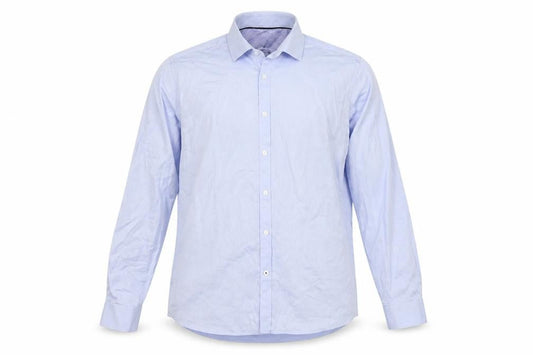 Burton Mens Blue    Button-Up Size 17.5