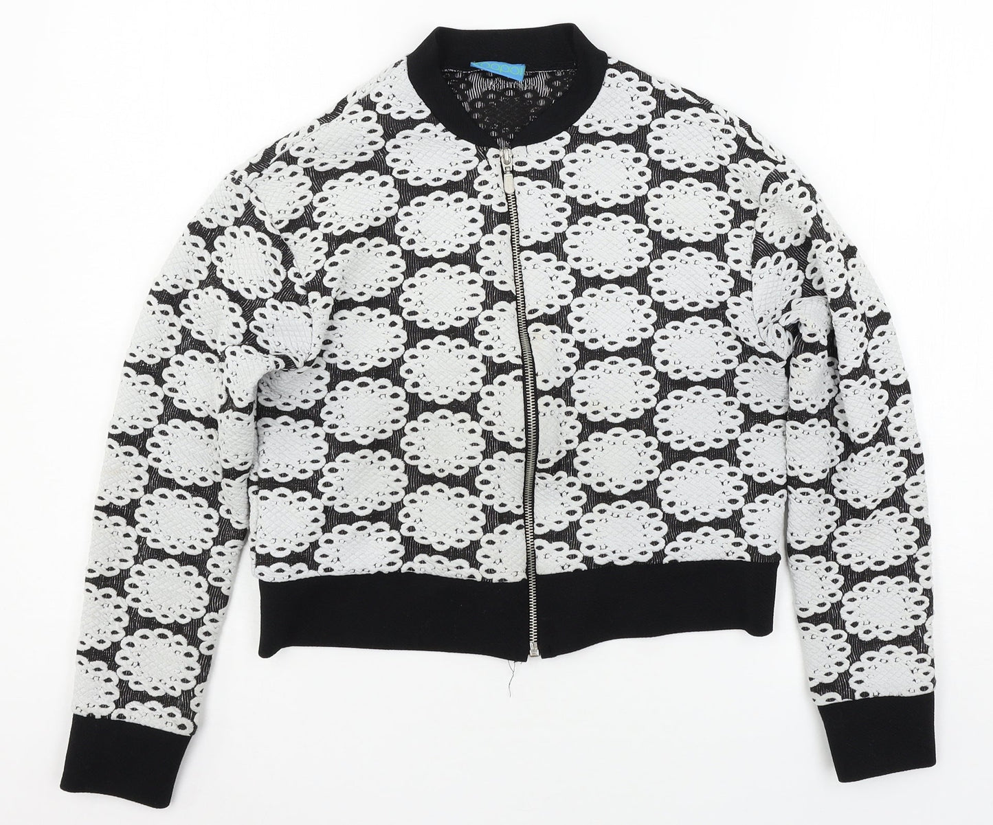 Koopai Womens Black  Jersey Jacket  Size S