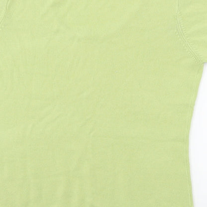 Daxon Womens Green   Basic T-Shirt Size 14