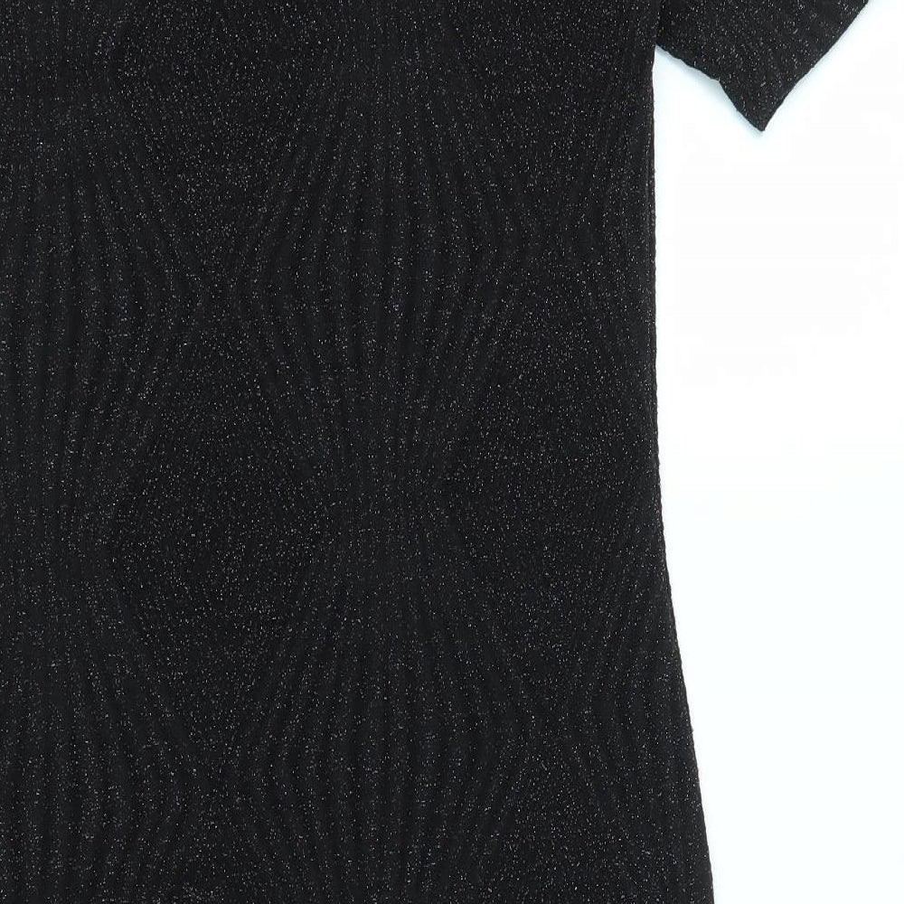 Dorothy Perkins Womens Black   Fit & Flare  Size 10