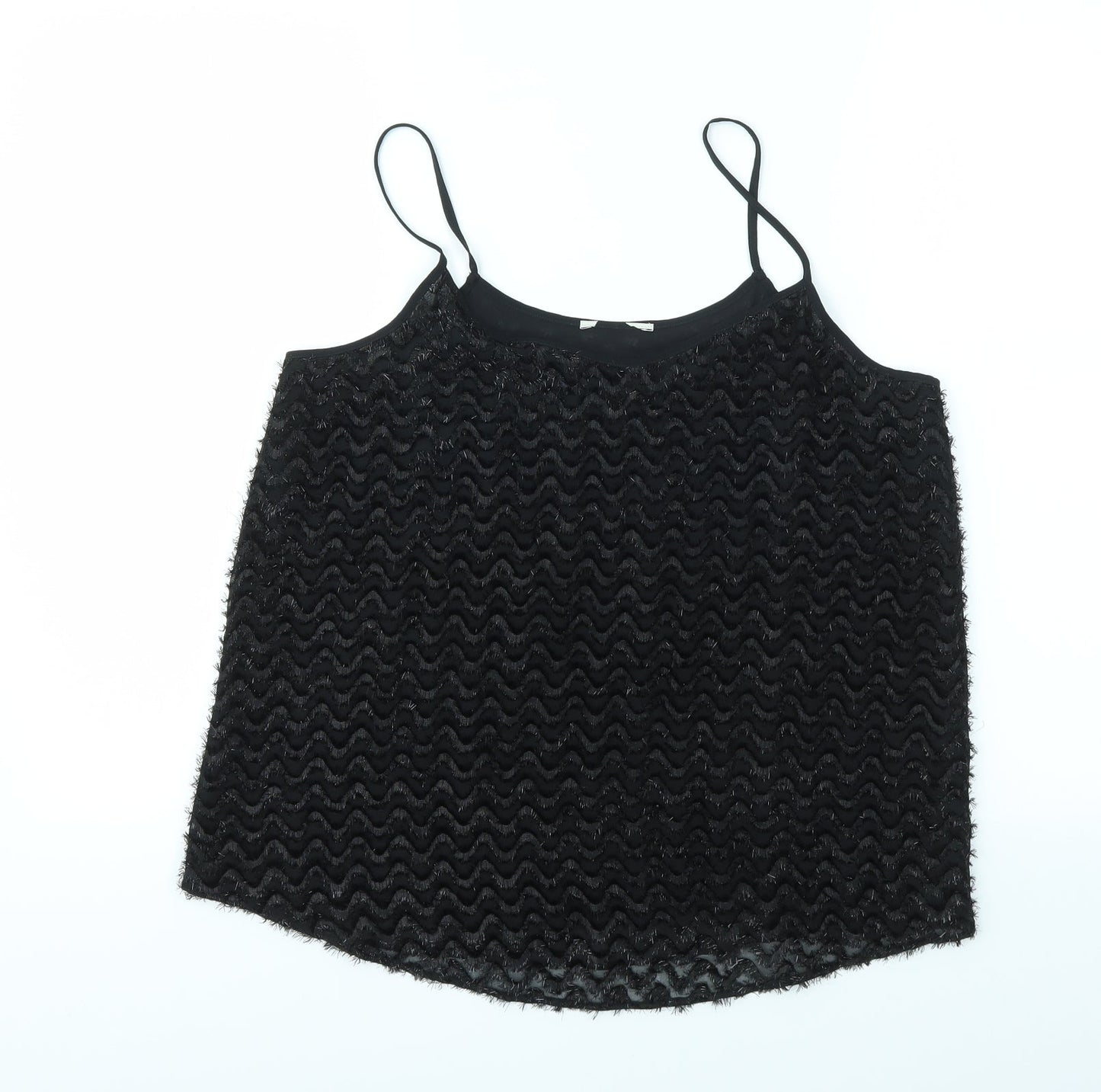 Matalan Womens Black   Basic T-Shirt Size 10