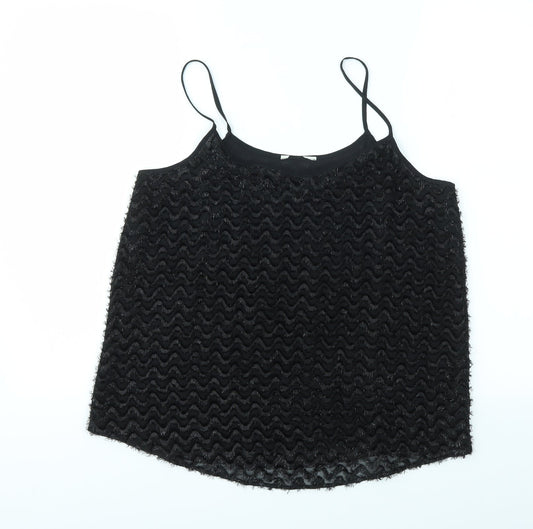 Matalan Womens Black   Basic T-Shirt Size 10